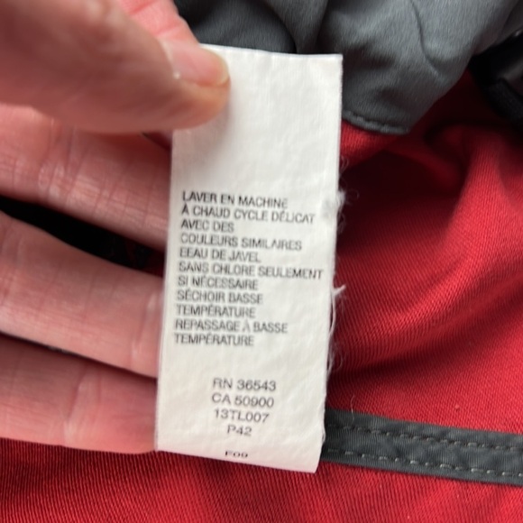 Men's Timberland  Soft shell Red/Gray Jacket - Picture 9 of 14